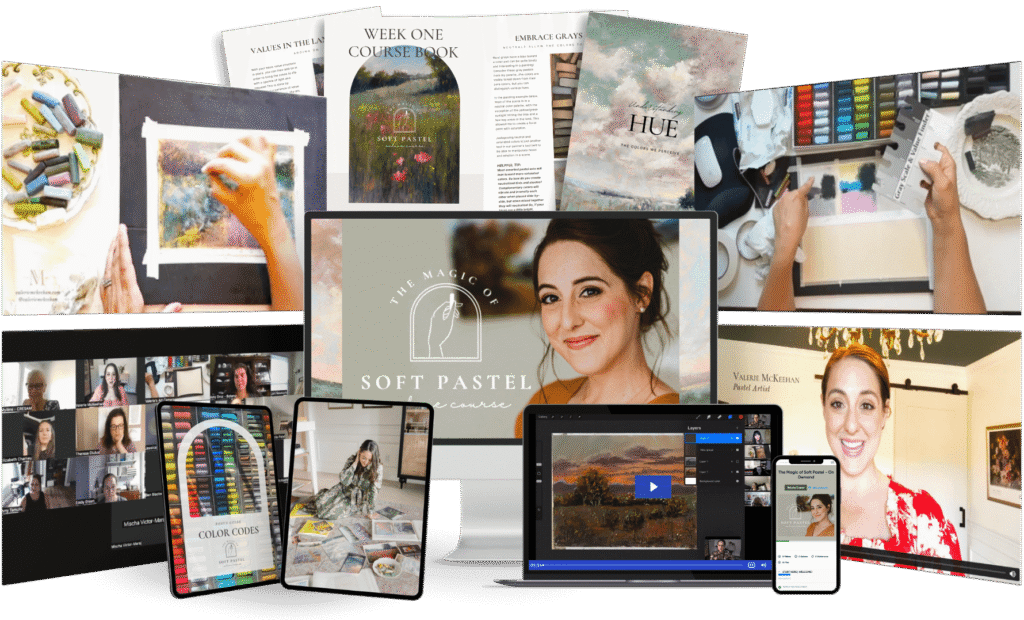 The Magic of Soft Pastel Course Mockup